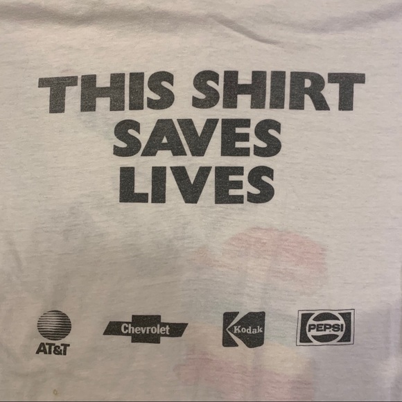 Vintage Original LIVE AID 1985 Tshirt Screen Stars - Picture 11 of 15